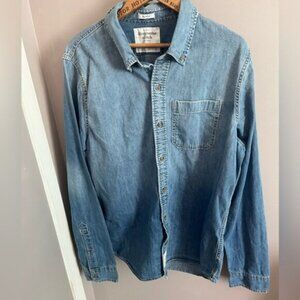 Abercrombie and Fitch XXL muscle fit denim shirt